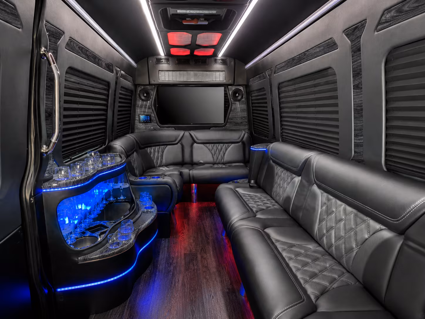 bend concert transportation onboard seating