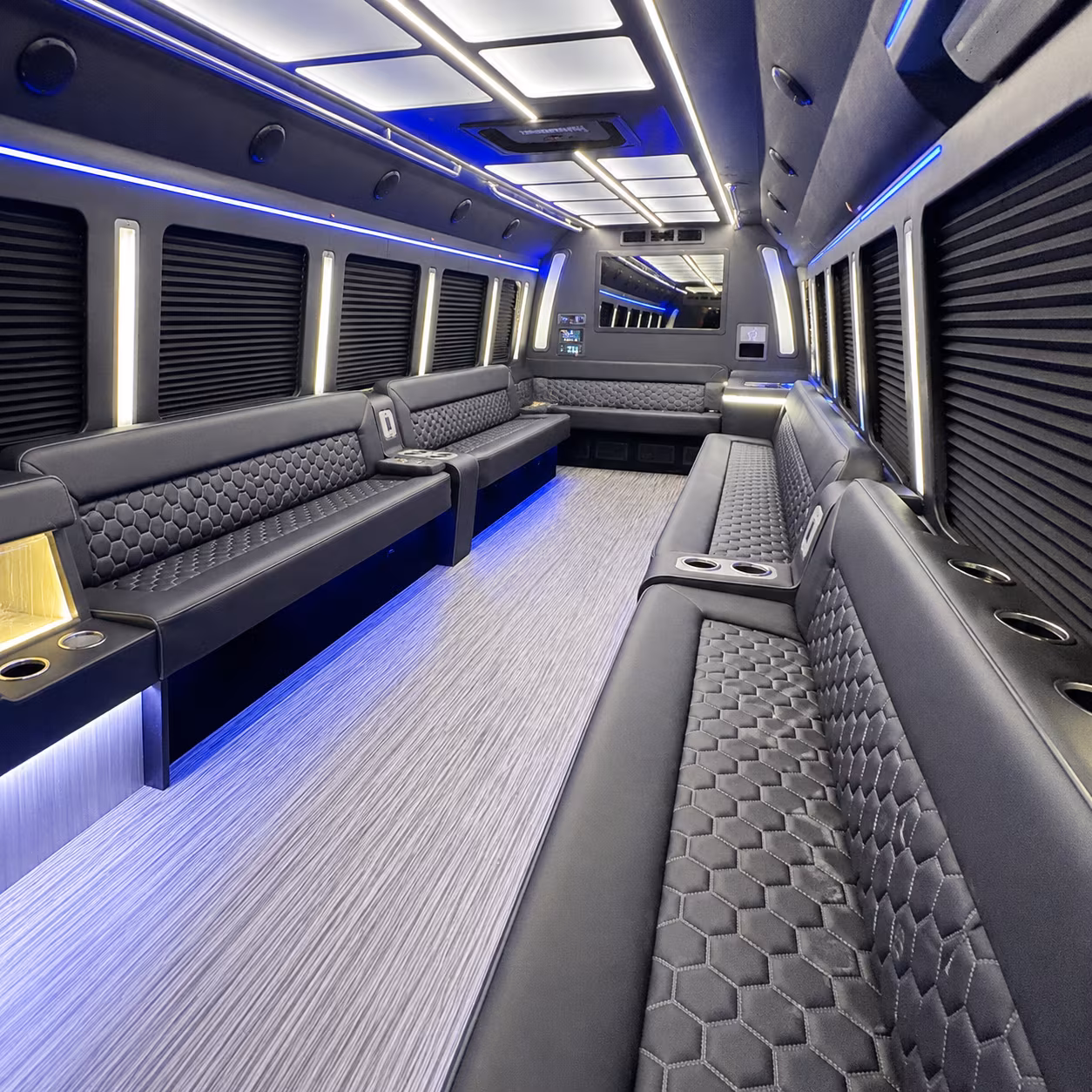 bend party bus rentals inside