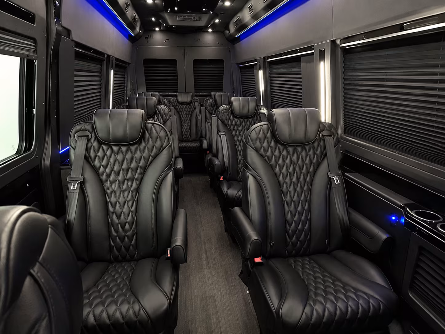 bend private event transportation onboard seating