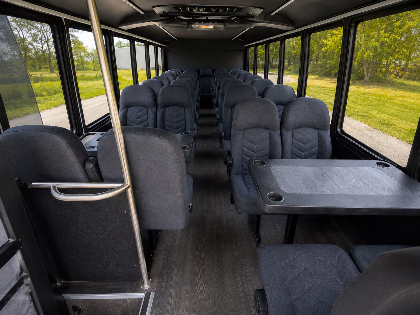 bend prom transportation onboard seating