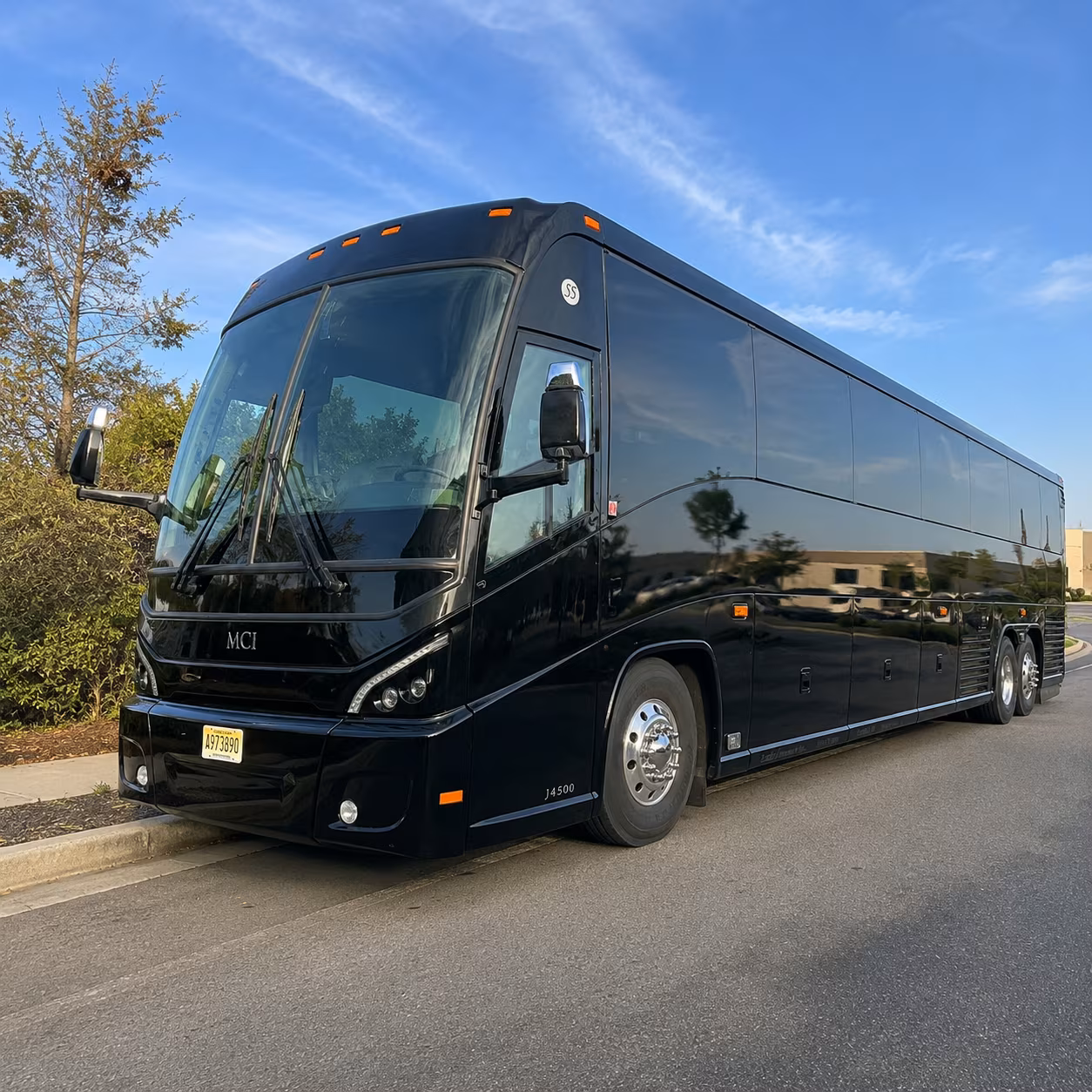 charter buses for national guard movements between bend and kingsley field